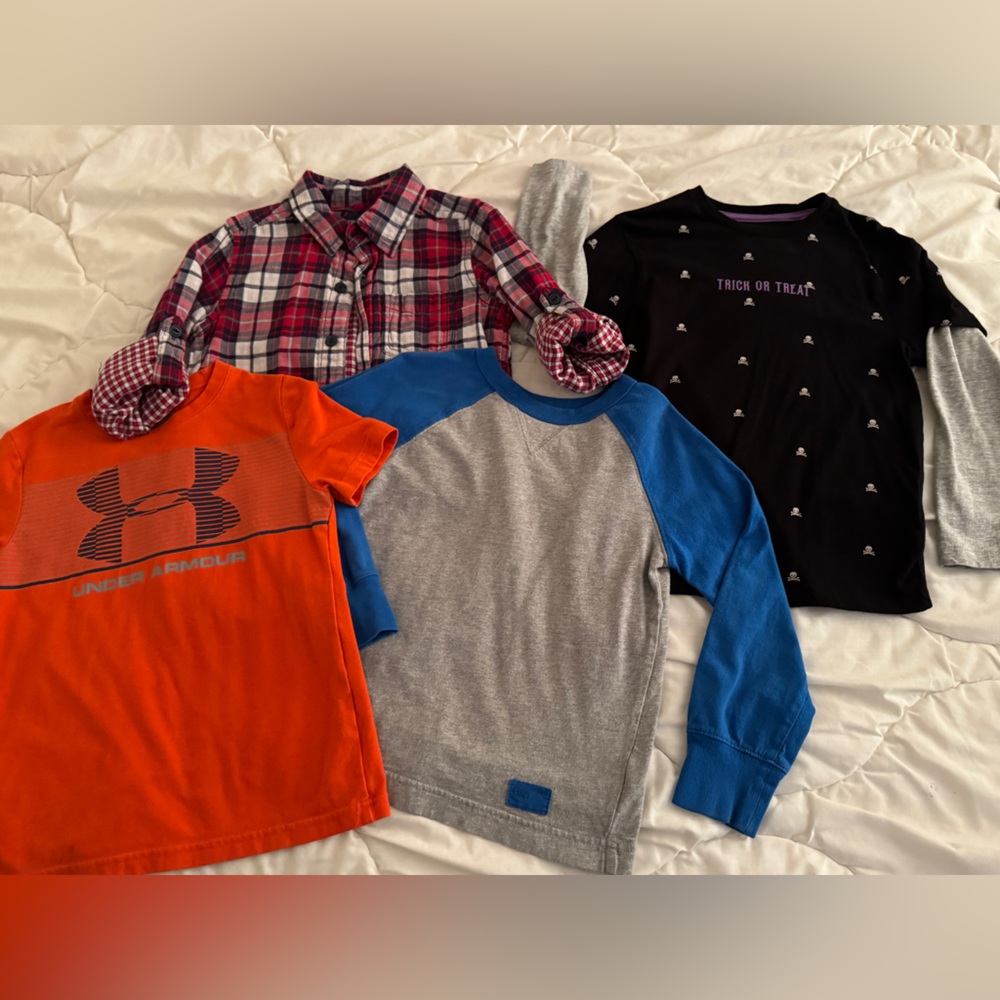 Boys Bundle of 4 Shirts